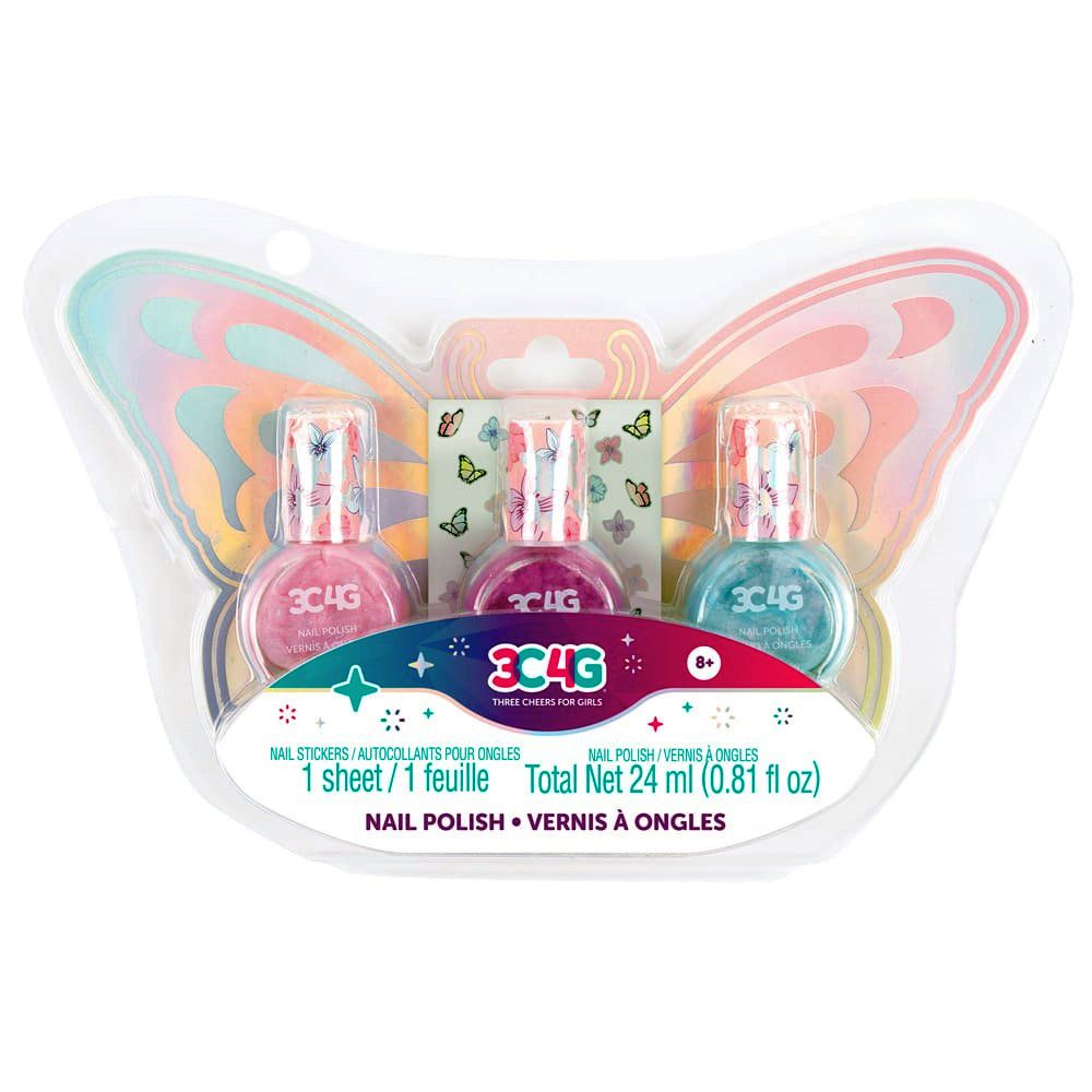 Make It Real Butterfly Nail Polish Trio