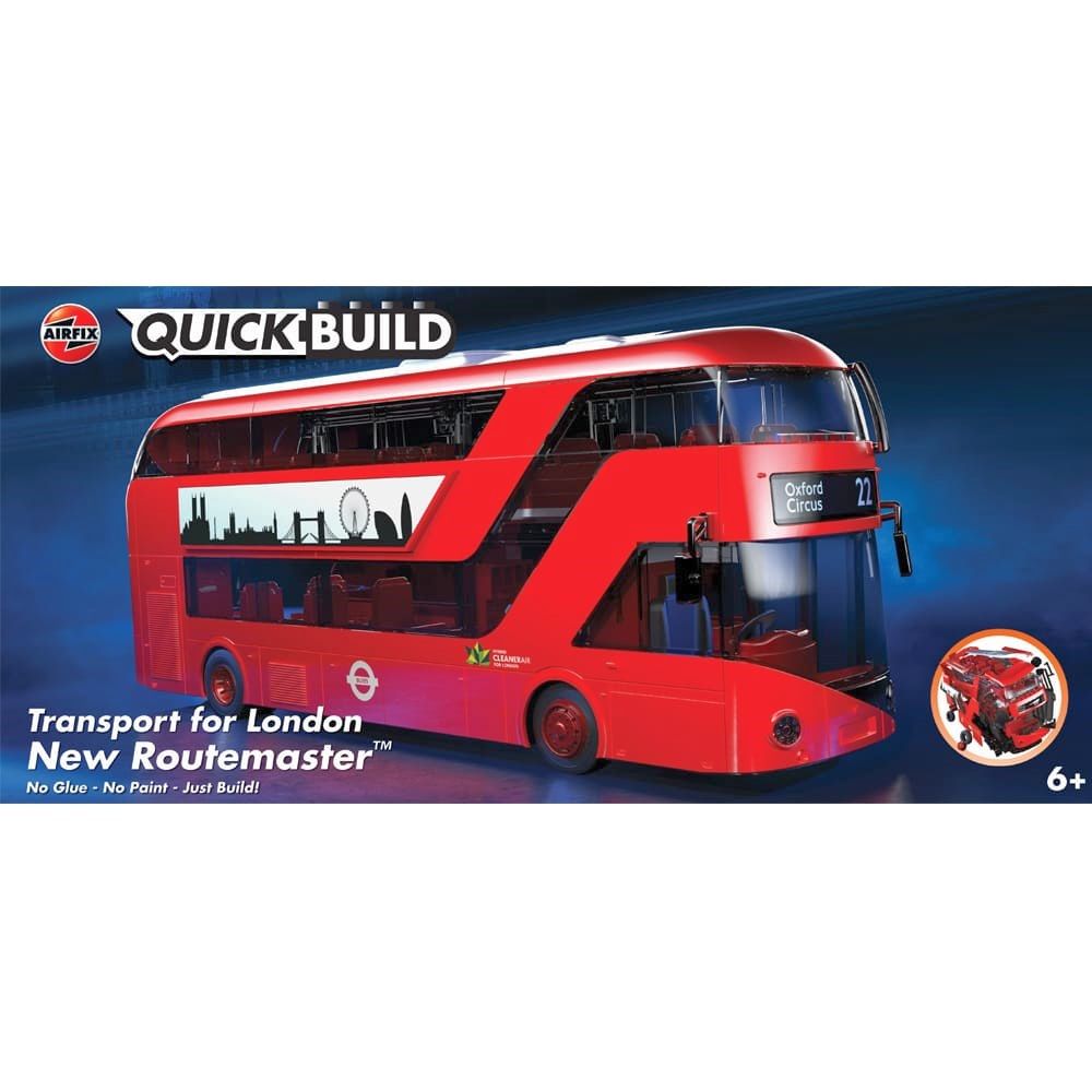 Quickbuild New Routemaster Bus Airfix