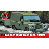 Airfix - LWB Land Rover (Hard Top) & Trailer (1: 73) - Miniature Terrain