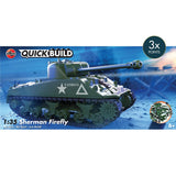Airfix - Quickbuild - Sherman Firefly (1: 35) - Miniature Terrain