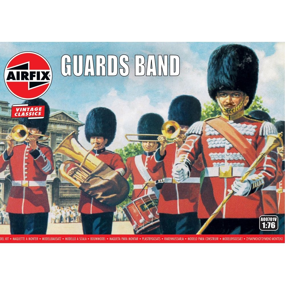 Guards Band Airfix 1:76 Scale Model Kit