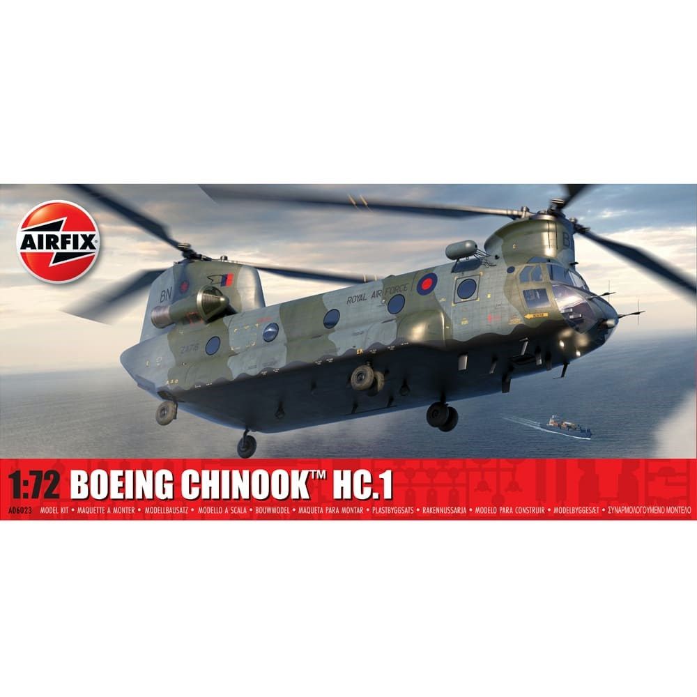 Boeing Chinook HC.1 Airfix 1:72 Scale Model Kit