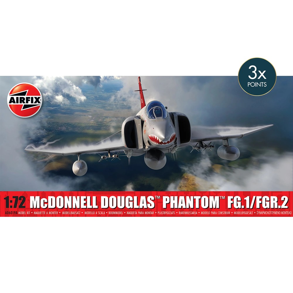 McDonnell Douglas Phantom FG.1/FGR.2 Airfix 1:72 Scale Model Kit