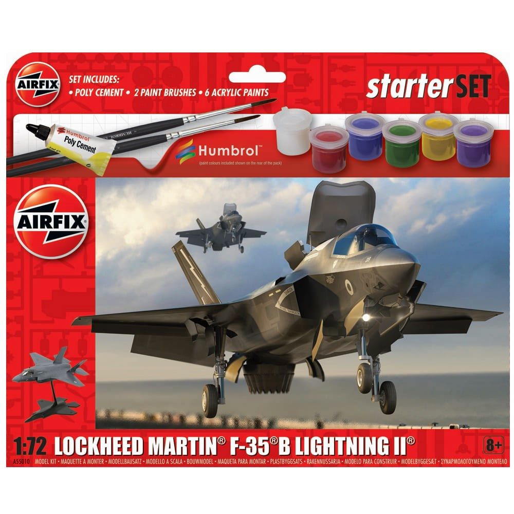 Airfix - Starter Set Lockheed Martin F-35B Lightning II (1: 72)