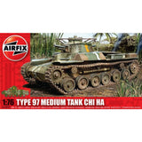 Type 97 Chi Ha Japanese Tank Airfix 1:76 Scale Model Kit