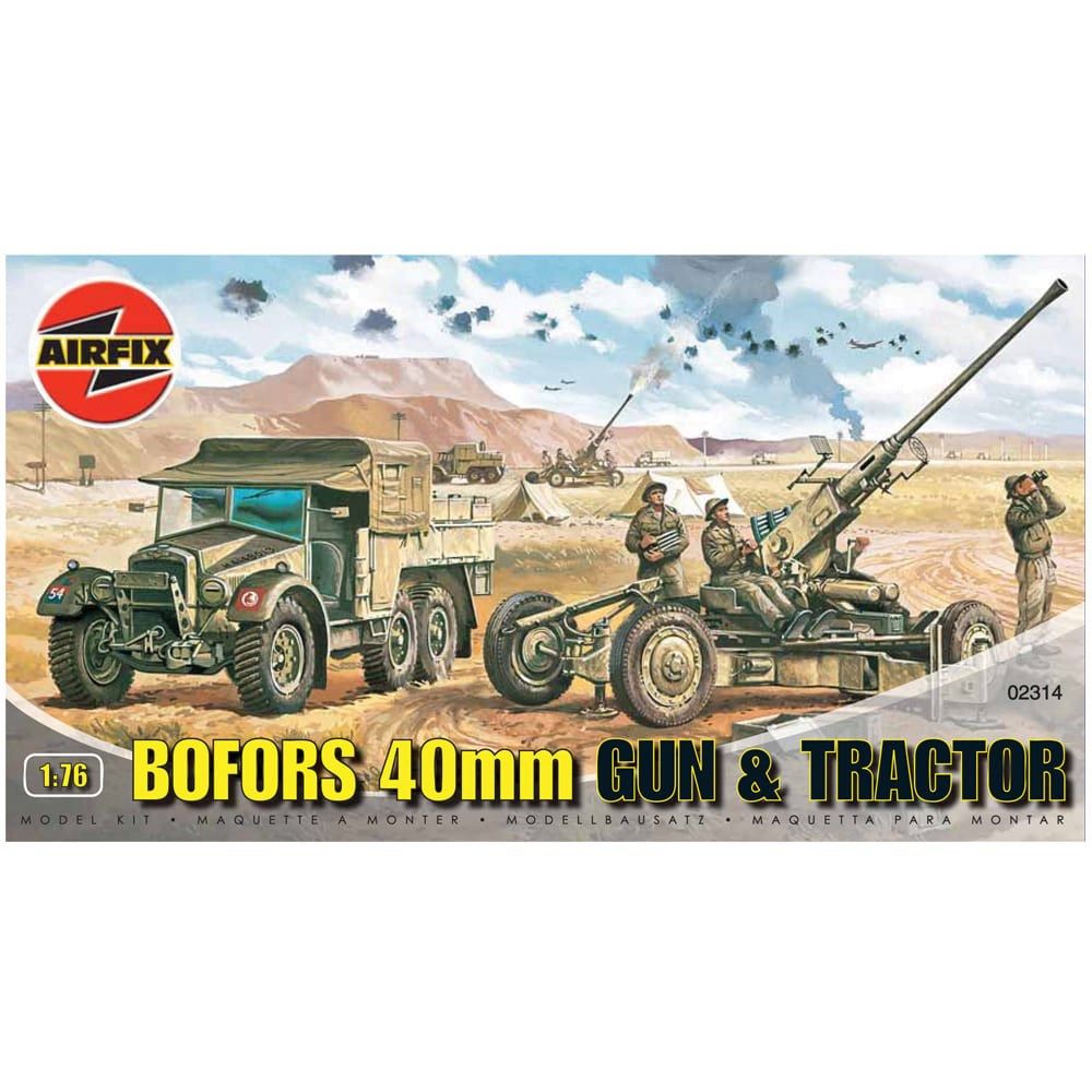 Airfix - Bofors 40mm Gun & Tractor (1: 76)