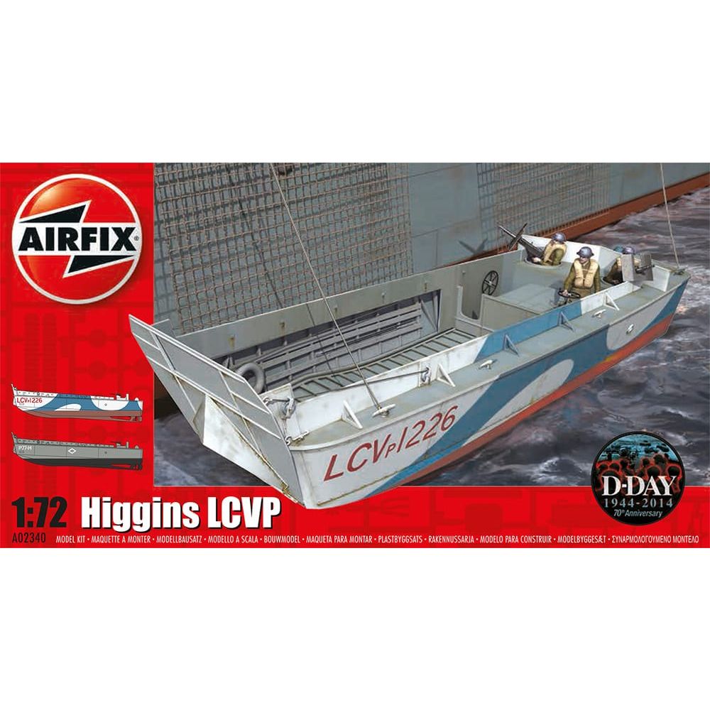 Higgins LCVP Airfix 1:72 Scale Model Kit