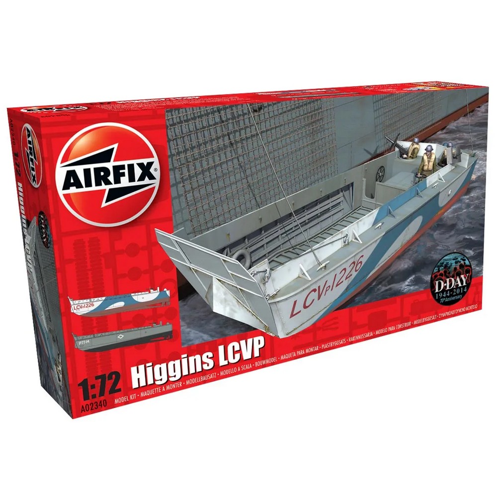 Higgins LCVP Airfix 1:72 Scale Model Kit