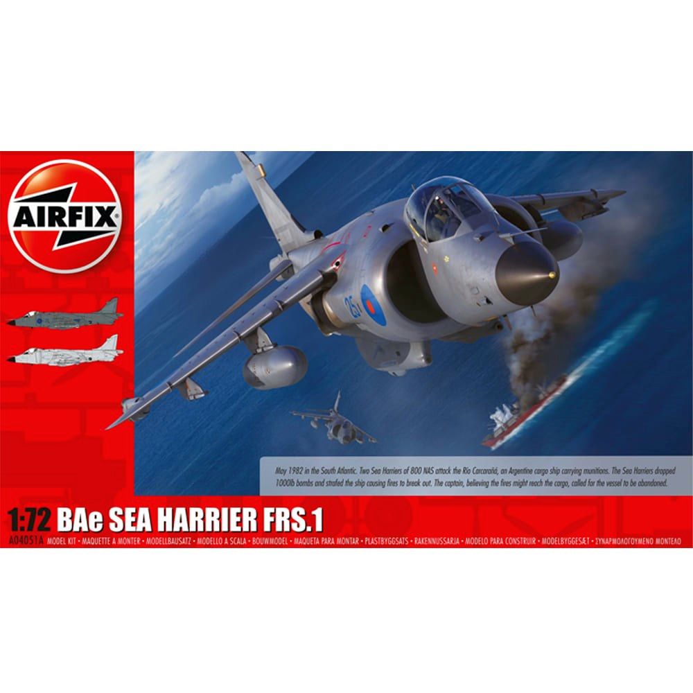 BAe Sea Harrier FRS.1 Airfix 1:72 Scale Model Kit