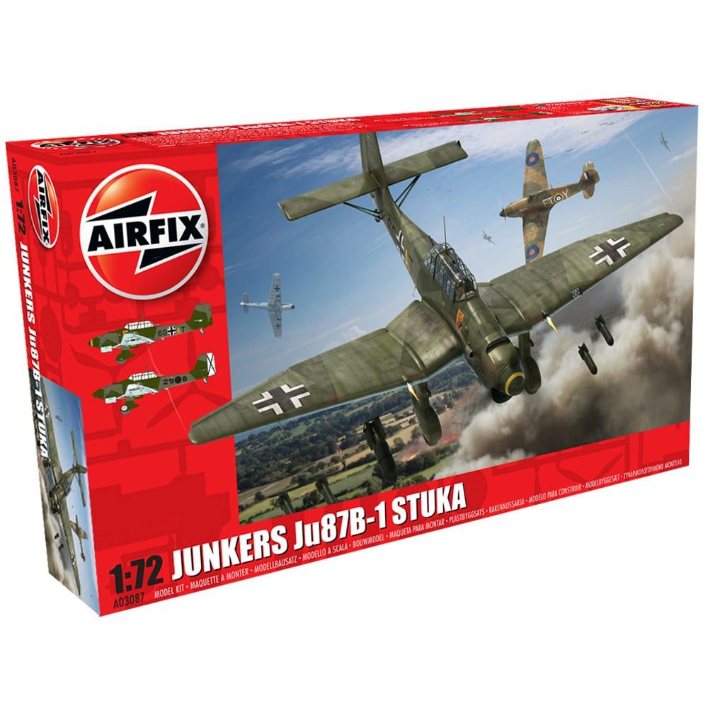 Airfix - Junkers Ju87 B-1 Stuka (1: 72)