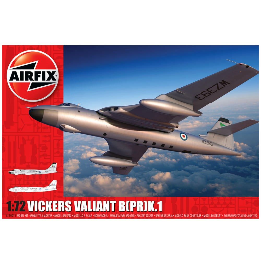 Vickers Valiant B(PR)K.1 Airfix 1:72 Scale Model Kit