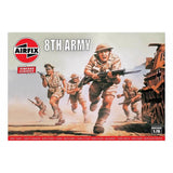 WWII British 8th Army Airfix 1:76 Scale Model Kit