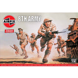 WWII British 8th Army Airfix 1:76 Scale Model Kit