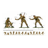 WWII British Infantry Airfix 1:32 Scale Model Kit