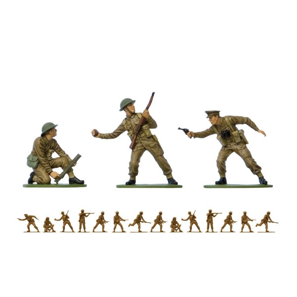 WWII British Infantry Airfix 1:32 Scale Model Kit