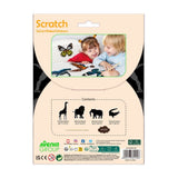Scratch Safari Animal Stickers Avenir