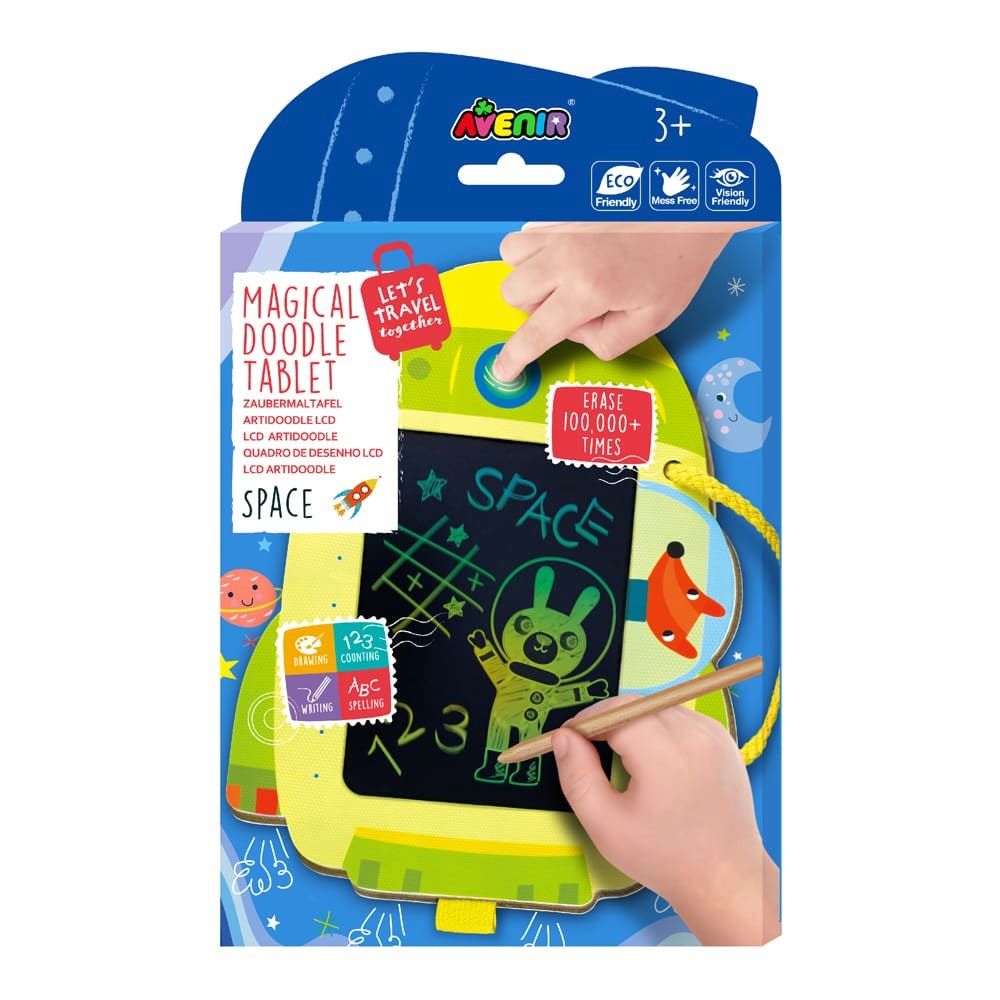 LCD Artidoodle Board Space Avenir