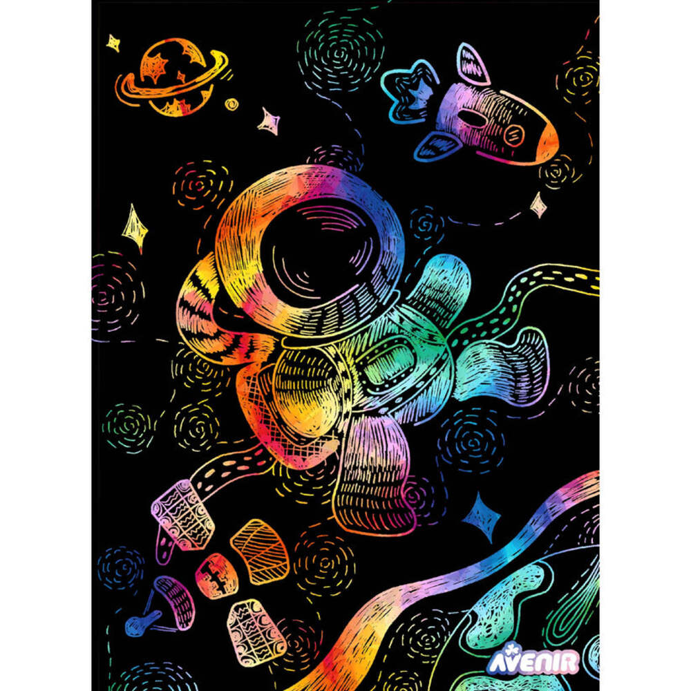 Scratch Space W/ Stencil Avenir