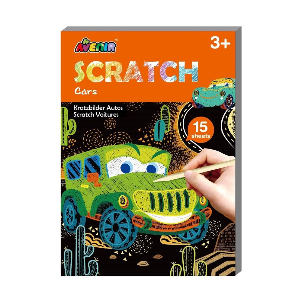 Scratch Book Mini Cars Avenir