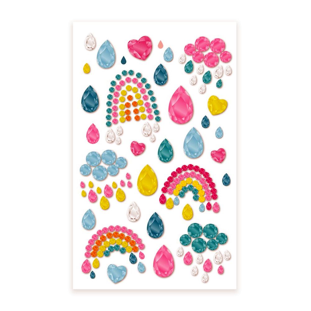 Gem Stickers Rainbow Avenir
