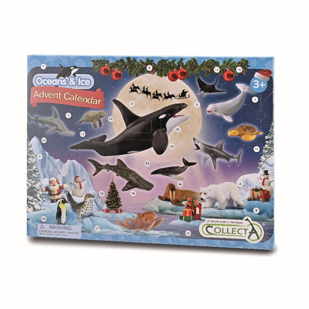CollectA - Oceans & Ice Advent Calendar - Toy Vehicle