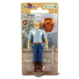 Man Hobby Rider W/ Cowboy Hat CollectA