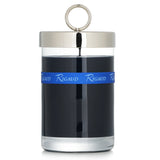 Rigaud Reine de la Nuit scented candle in a chic glass container, offering a warm, sensual fragrance and 90 hours of burn time.