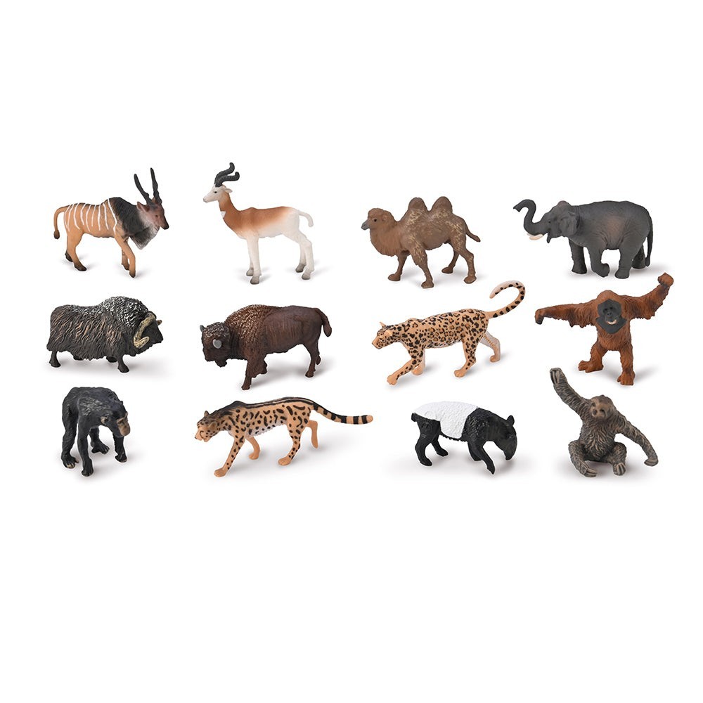 Box of Mini Wild Animals 2 CollectA