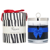Luxury Rigaud scented candle # Reine de la Nuit in elegant glass, featuring a sensual night-inspired fragrance and 150-hour burn time.
