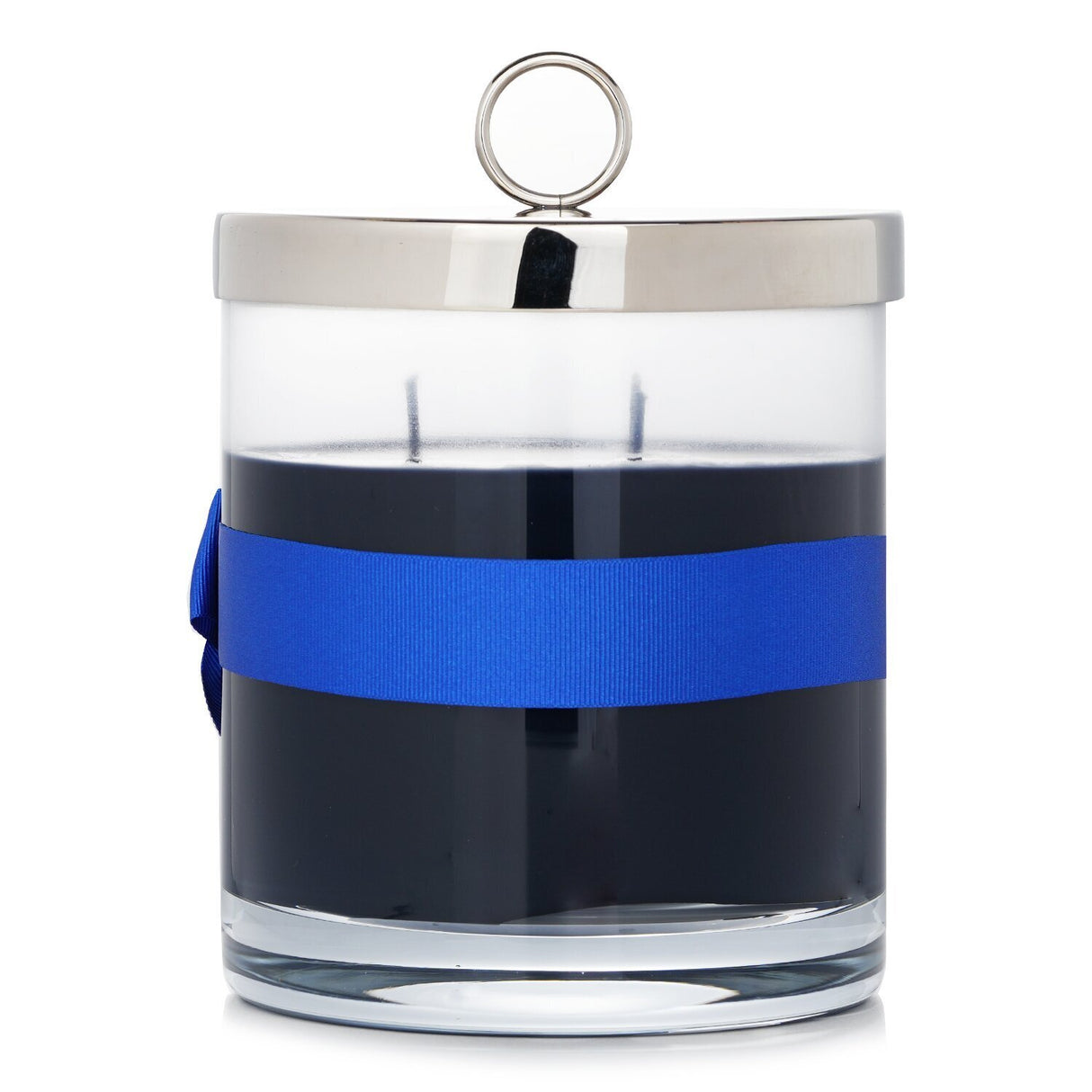 Luxurious Rigaud scented candle in a glass jar, featuring a sensual night sky fragrance and 150 hours of burn time.