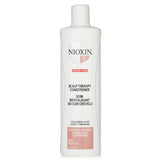 Nioxin Density System 3 Conditioner for colored hair, promoting volume and moisture with advanced Pro-Shield and BioAmp technology.