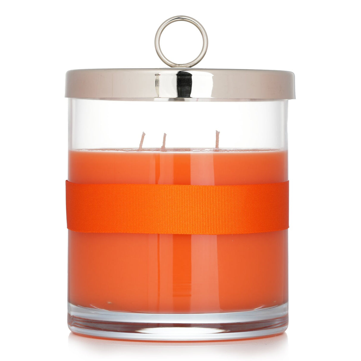 Rigaud Scented Candle # Vesuve in a glass container, exuding rich aromas of amber, cedar, and spices, ideal for luxury home decor.