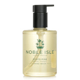 Noble Isle Scots Pine Hand Wash in 250ml, a luxurious cleansing gel with a fresh evergreen scent, hydrating and vegan-friendly.