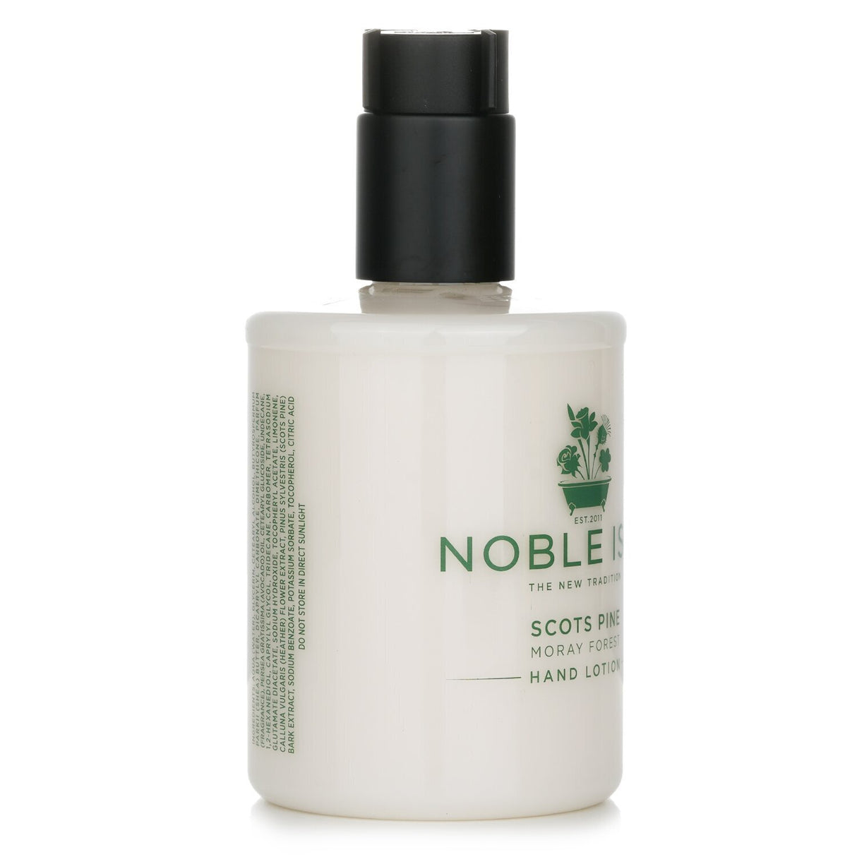 Luxurious Scots Pine Hand Lotion in 250ml; hydrates and soothes with a rich, nature-inspired fragrance, vegan and cruelty-free.