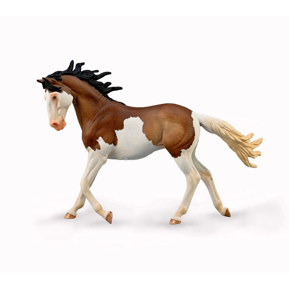 Mustang Mare Bay Splash Overo Figurine CollectA XL