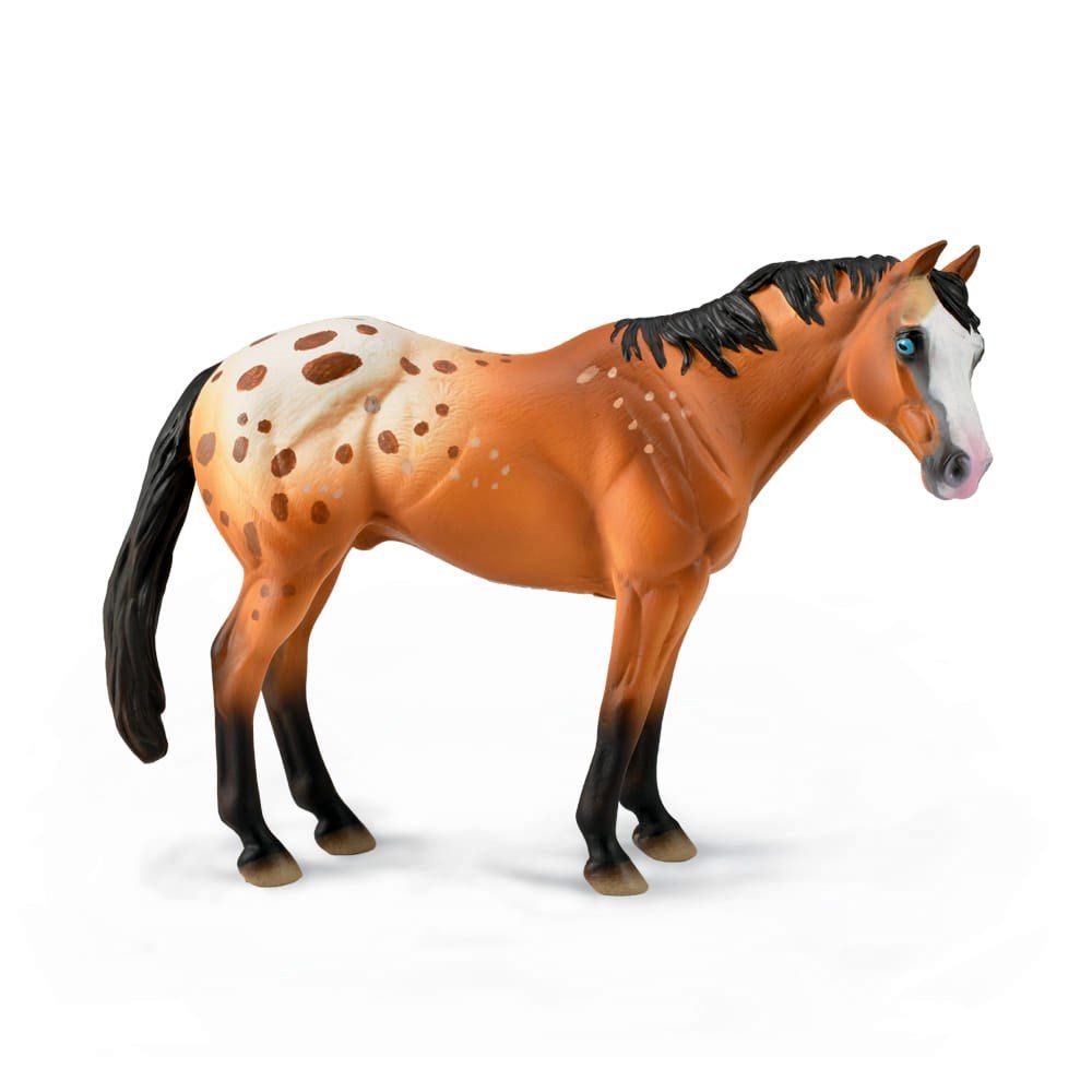 Appaloosa Stallion Figurine Light Brown CollectA XL