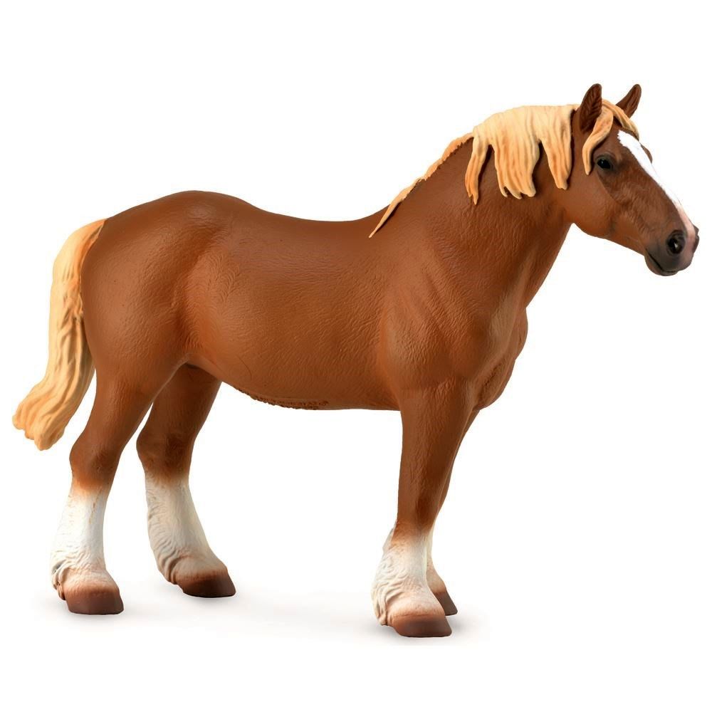 CollectA - Belgian Mare Chesnut Figurine (XL) - Toy Vehicle