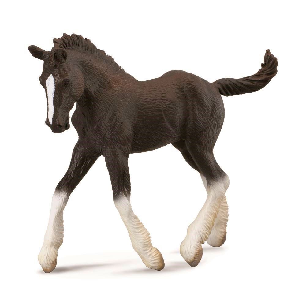 Shire Horse Foal Figurine Black CollectA M