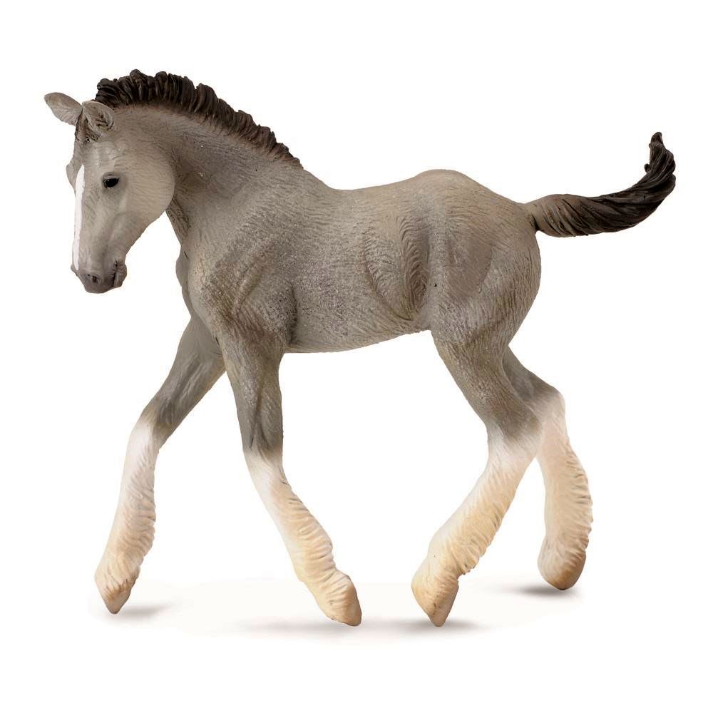 Shire Horse Foal Figurine Grey CollectA M