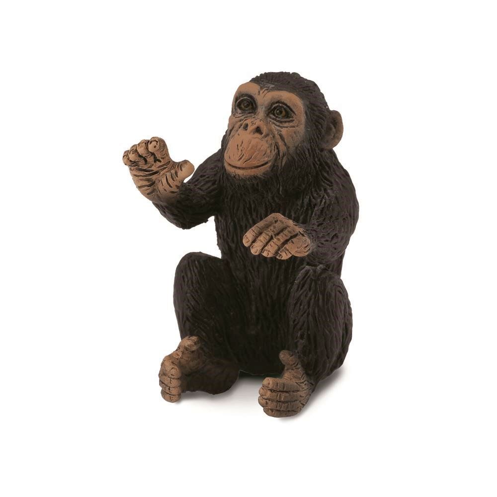 Chimpanzee Cub Hugging Figurine CollectA S