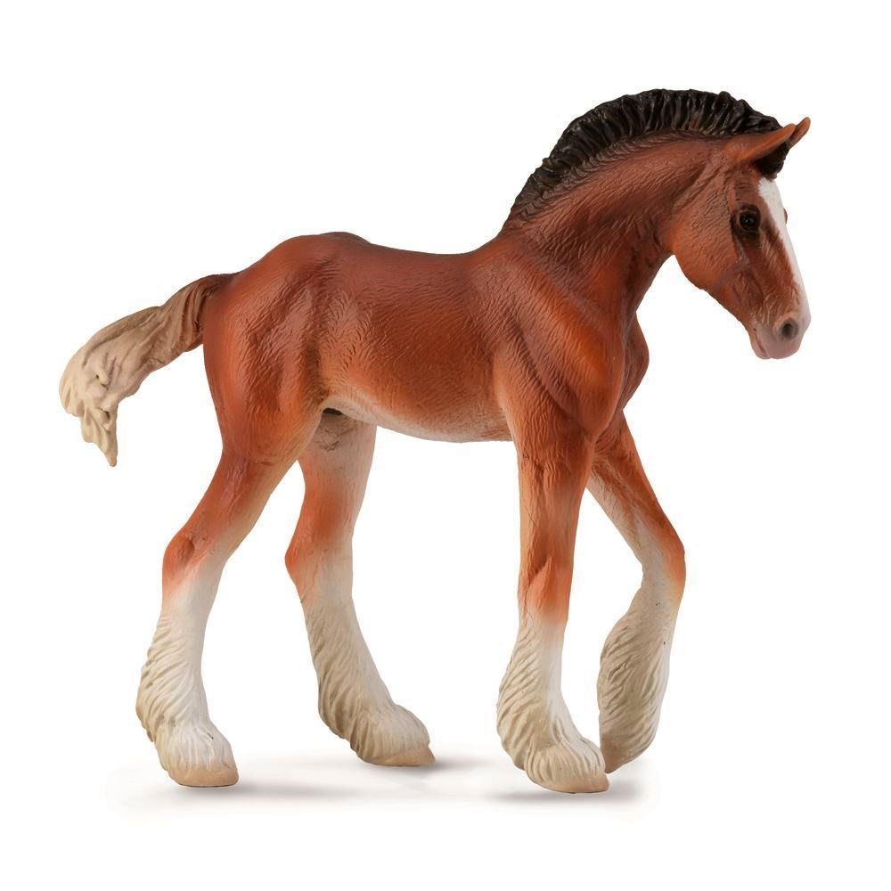 Clydesdale Foal Bay Figurine CollectA M