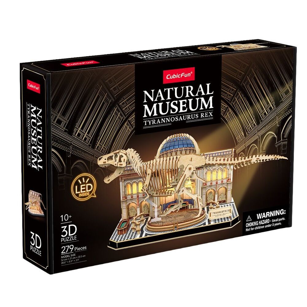 Natural Museum T-Rex 3D Puzzle CubicFun