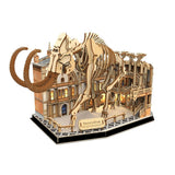 Cubic Fun - 3D Puzzle - Natural Museum Mammoth
