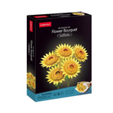 Flower Bouquet Sunflower 3D Puzzle CubicFun 33866
