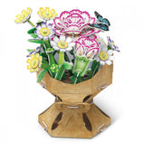 Flower Bouquet Carnation 3D Puzzle CubicFun