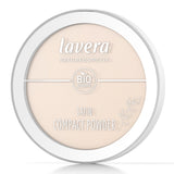 Lavera - Satin Compact Powder - 01 Light  - 9.5g