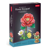 Flower Bouquet Camellia 3D Puzzle CubicFun