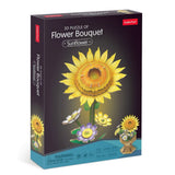 Flower Bouquet Sunflower 3D Puzzle CubicFun 33303