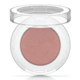 Matte dusty rose eyeshadow with creamy texture, high pigmentation, and nourishing ingredients for sensitive skin.