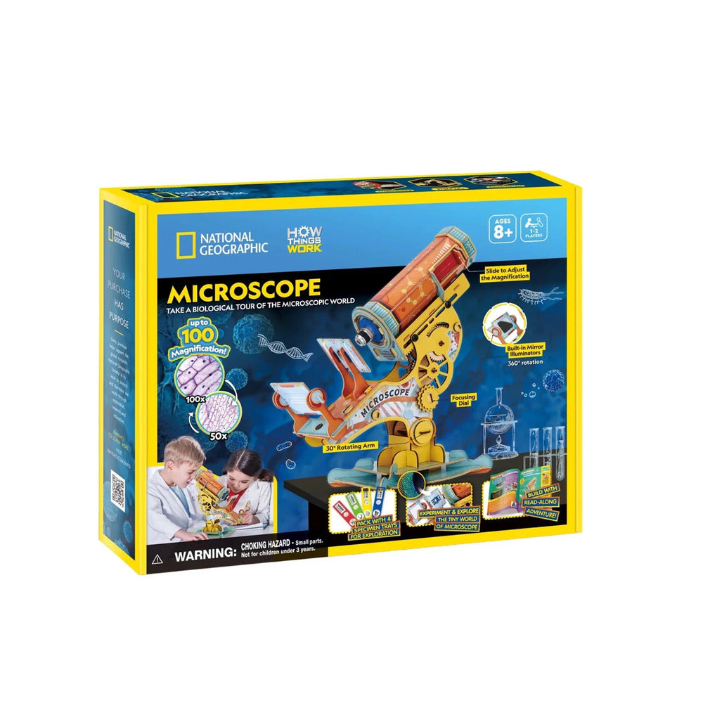 Microscope 3D Puzzle CubicFun